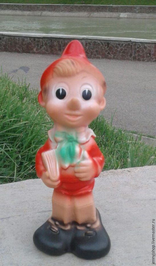 Винтаж: Игрушка Пиноккио (Буратино) СССР в интернет-магазине на Ярмарке ...