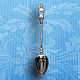 Silver teaspoon 'Bear'. Gift To Godson. Gift for newborn. SILVER SPOONS since 1999. My Livemaster. Фото №6