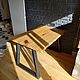 Стол обеденный из массива с живым краем. Столы. BaumbArt Furniture. Ярмарка Мастеров.  Фото №6