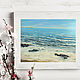 Oil painting. Sea. Seascape Spain, Pictures, Alicante,  Фото №1