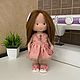 Интерьерная текстильная кукла. Интерьерная кукла. Людмила (luda_dolls). Ярмарка Мастеров.  Фото №6