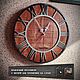 Wall clock vintage. Watch. Vinyl Time. My Livemaster. Фото №5