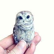 Куклы и игрушки handmade. Livemaster - original item Felt toy: Owl. Handmade.