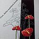 Стильный дуэт "Отражение" Вышивка крестом. Картины. Лидия Скок ВЫШИВКА (lidiyaskokshop). Ярмарка Мастеров.  Фото №4