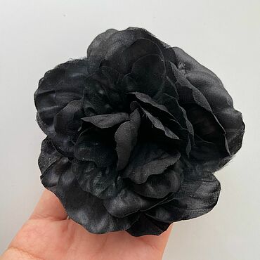 Украшения ручной работы. Ярмарка Мастеров - ручная работа Пион из шёлка. Handmade.
