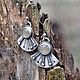 Dandelion earrings, Rutile quartz. Earrings. dikoobraz. Online shopping on My Livemaster.  Фото №2