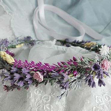 Свадебный салон ручной работы. Ярмарка Мастеров - ручная работа Венок на голову LOVEnder. Handmade. Свадебный салон ручной работы. Ярмарка Мастеров - ручная работа Венок на голову LOVEnder. Handmade.