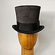 Men's top hat ' Doc ' black, Cylinder, St. Petersburg,  Фото №1