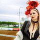  Фетровая шляпа ручной работы. Карнавальные головные уборы. ALINA IV MILLINERY. Ярмарка Мастеров.  Фото №4