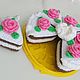 Вязанный торт, Амигуруми куклы и игрушки, Томск,  Фото №1