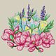 A large set for cross-stitching A bouquet of flowers of Provence is inexpensive. Embroidery kits. irina-cross-stitch. My Livemaster. Фото №5