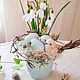 Easter composition with snowdrops. Composition. anna_rzn_floristika. Online shopping on My Livemaster.  Фото №2