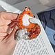 Брошь-булавка ручной работы "Лиса" "Лисичка". Брошь-булавка. Alice_accessories. Интернет-магазин Ярмарка Мастеров.  Фото №2