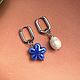 Серьги с барочным жемчугом. Серьги классические. Katerina Moroz accessories for you (katerinamoroz). Ярмарка Мастеров.  Фото №4