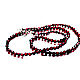 Beads from natural garnet stones with a Business lady. Necklace. nataligem (nataligem). My Livemaster. Фото №5