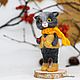 Кот Степан валяная игрушка, Войлочная игрушка, Москва,  Фото №1