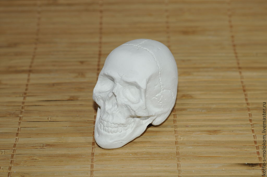 Silicone mold for soap 3D Skull, Form, Moscow,  Фото №1