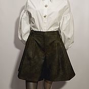 Одежда handmade. Livemaster - original item Shorts,,Frog Princess:. Eco-leather shorts.. Handmade.