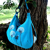 Textile backpack My lady of the forest