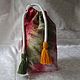 Order Ekosumki: Bag,cosmetic bag, ,100% cotton,hand dyeing,17h21 cm. arkensoie Silkyway. Livemaster. . Shopper Фото №3
