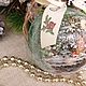 Новогодние шары Ангел Рождества. Елочные игрушки. УЮТНЫЕ ПОДАРКИ 'Lo.Ve.'. Ярмарка Мастеров.  Фото №6