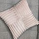 Декоративная подушка FLUFFY COL. PEACH, hand made. Подушки. VGM-shop (vgm-shop). Интернет-магазин Ярмарка Мастеров.  Фото №2