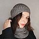 Set: cap Snood, Headwear Sets, Cheboksary,  Фото №1