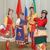 Сценический костюм в русском стиле