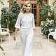 Modern Two Piece Trouser Wedding Suit L22, Wedding Trousers and Blouse. Wedding dresses. APILAT. Online shopping on My Livemaster.  Фото №2