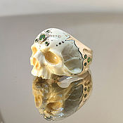 earrings. Mammoth Tusk, gold