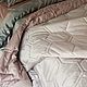 Стеганое покрывало на кровать и диван для спальни. Покрывала. Элитное постельное белье на заказ. Интернет-магазин Ярмарка Мастеров.  Фото №2