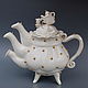 Fancy teapot with three spouts. Teapots & Kettles. Mila. Online shopping on My Livemaster.  Фото №2