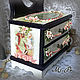 Заказать Mini tocador con espejo 'mazurka'. Ms PO. Ярмарка Мастеров. . Mini Dressers Фото №3