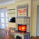 Tiled fireplace 'Phoenix', Fireplaces, Moscow,  Фото №1
