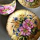 Чайная пара Шиповник и васильки . Чайные пары. Мария Гайдукова (Mariamarket). Ярмарка Мастеров.  Фото №4