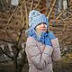 A set of winter Merino 'Gentle cloud', Headwear Sets, Moscow,  Фото №1