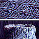 A knitted scarf is a snoot. A storm cloud, Snudy1, Minsk,  Фото №1