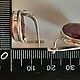 Серьги "Голубиная кровь" Уральский Рубин 5 Ct. Серьги классические. Роберт Серебро 999.. Ярмарка Мастеров.  Фото №10