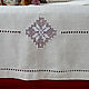 Tablecloth square 140cm, linen, strojeva embroidery, heirloom. Tablecloths. EmbroideryINNAI. My Livemaster. Фото №6