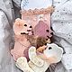 Елочные игрушки из фетра набор «Мишки». Елочные игрушки. Cottontail Gift Shop. Ярмарка Мастеров.  Фото №6