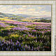 The picture Field of lupine. Pictures. Галерея искусства (galleryart). Online shopping on My Livemaster.  Фото №2