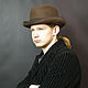 Homburg felt hat, Hats1, Moscow,  Фото №1