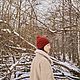 Шапка из кашемира с мериносом. Шапки. Sadari_hm. Ярмарка Мастеров.  Фото №9