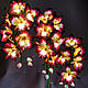 Bouquet-nightlight orchid with 3 branches 'Raspberry'. Nightlights. Elena Krasilnikova. My Livemaster. Фото №5