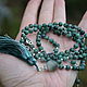 Mala rosary of emerald and silver, green rosary of 10 beryl beads. Rosary. Jewerly for Happiness. Online shopping on My Livemaster.  Фото №2