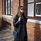Заказать Сумка кожаная женская синяя. Migoto_bags. Ярмарка Мастеров. . Классическая сумка Фото №3