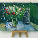 Still life, mini painting with flowers. Pictures. StudioMoments. Online shopping on My Livemaster.  Фото №2