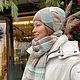 Шапка и шарф лёд и капучино. Шапки. Ирина Макатуха (IrinaMakatukha). Ярмарка Мастеров.  Фото №4