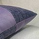 Декоративная подушка COMBO COL. INDIGO, hand made. Подушки. VGM-shop (vgm-shop). Ярмарка Мастеров.  Фото №7