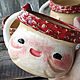  Large mug mushroom fly agaric cheerful. Mugs and cups. alisbelldoll (alisbell). Online shopping on My Livemaster.  Фото №2